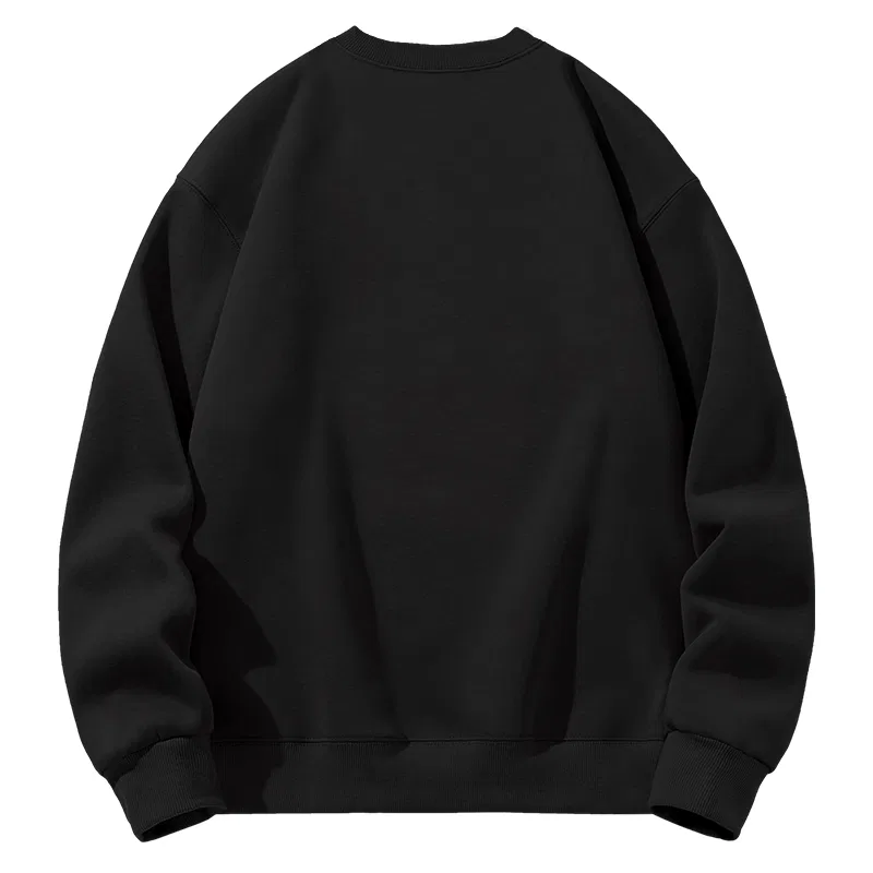 Детский свитшот с круглым вырезом MINISO, Black — фото 4