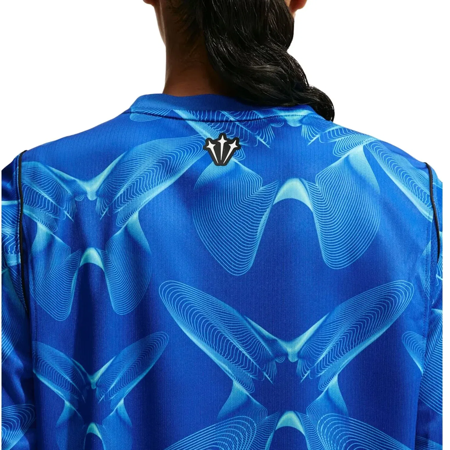 Мужская футболка с коротким рукавом Nike x Canada x NOCTA Cryoshot Goalkeeper T-Shirt, синий — фото 4