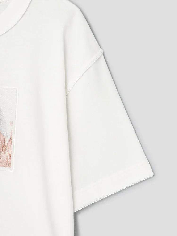 Футболка с фотопринтом Le Tshirt Paysan Mc JACQUEMUS, Ivory — фото 4
