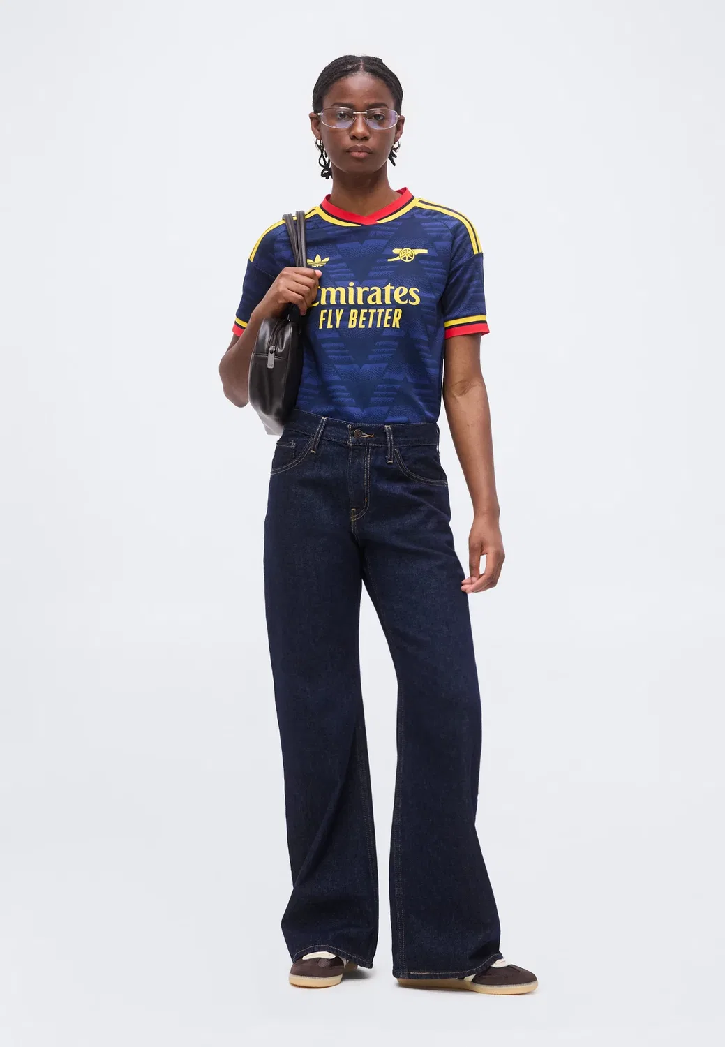Выездная форма «Арсенала» на сезон 26/27 - клубная форма Adidas Originals, Collegiate Navy — фото 2