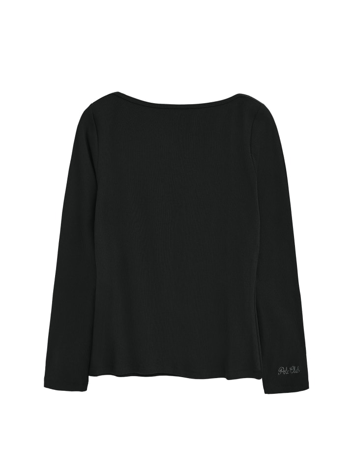 

Polo Club Футболка с длинными рукавами черного цвета