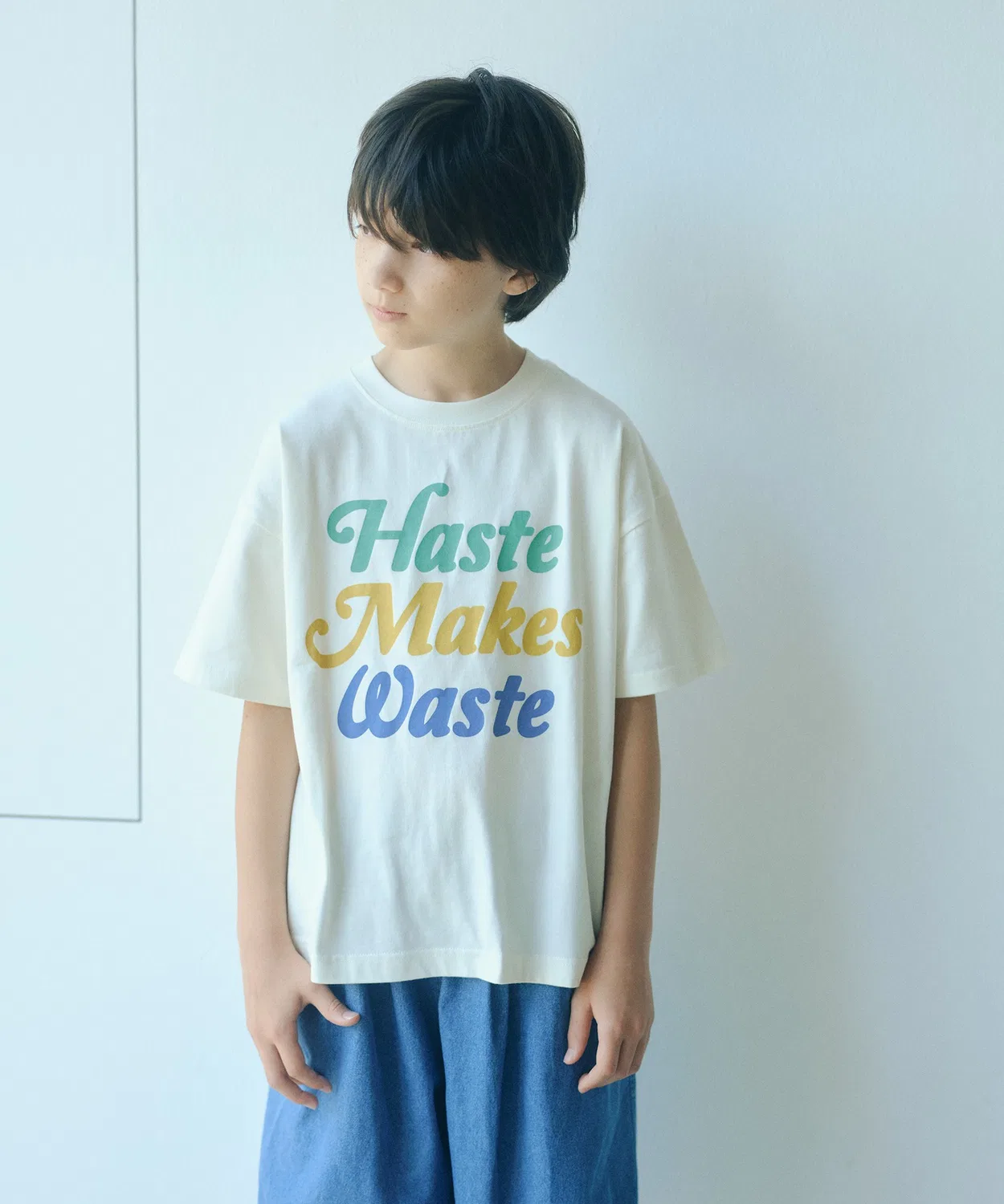 Детская футболка с принтом Colorful Print T-Shirt green label relaxing, Light Blue — фото 2
