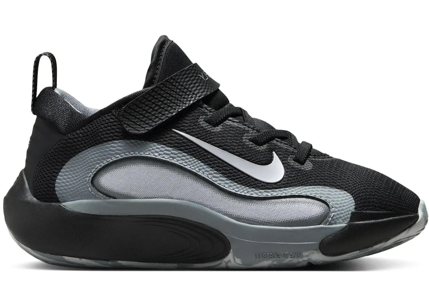 Детские кроссовки спортивные Nike IsoFly Nike, Black Cool Grey White Wolf Grey