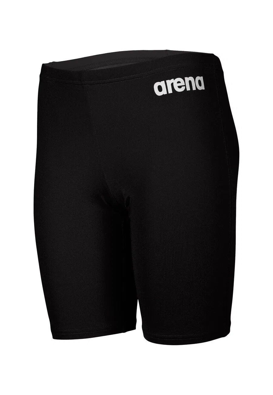 Спортивные плавки ARENA Athletic Swimwear 'Solid Team Jammer' черного цвета — фото 2