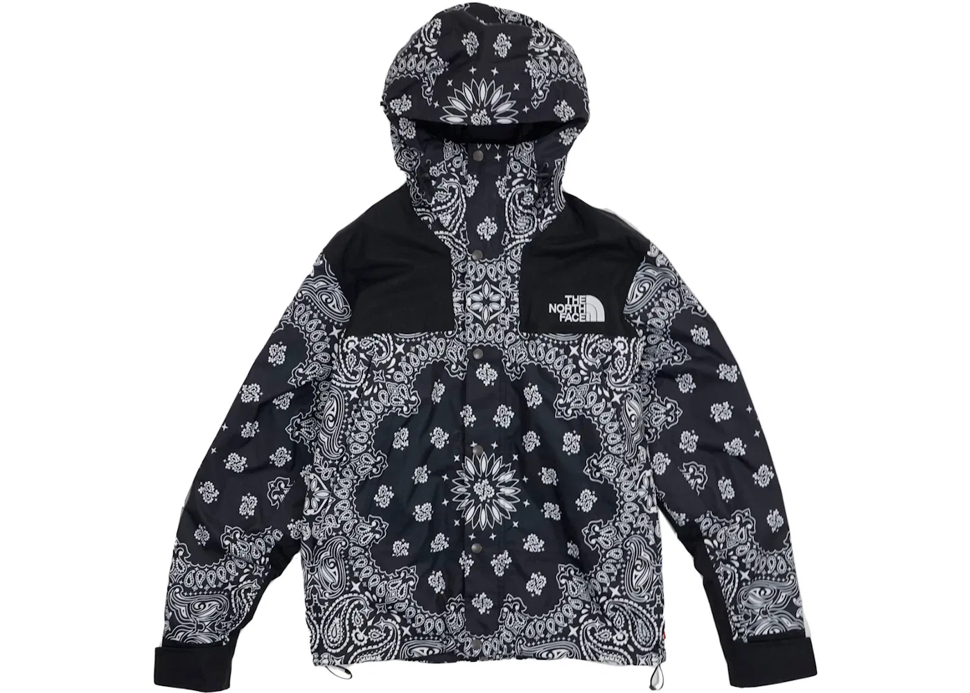 Мужская куртка с принтом Mountain Jacket Supreme, Black
