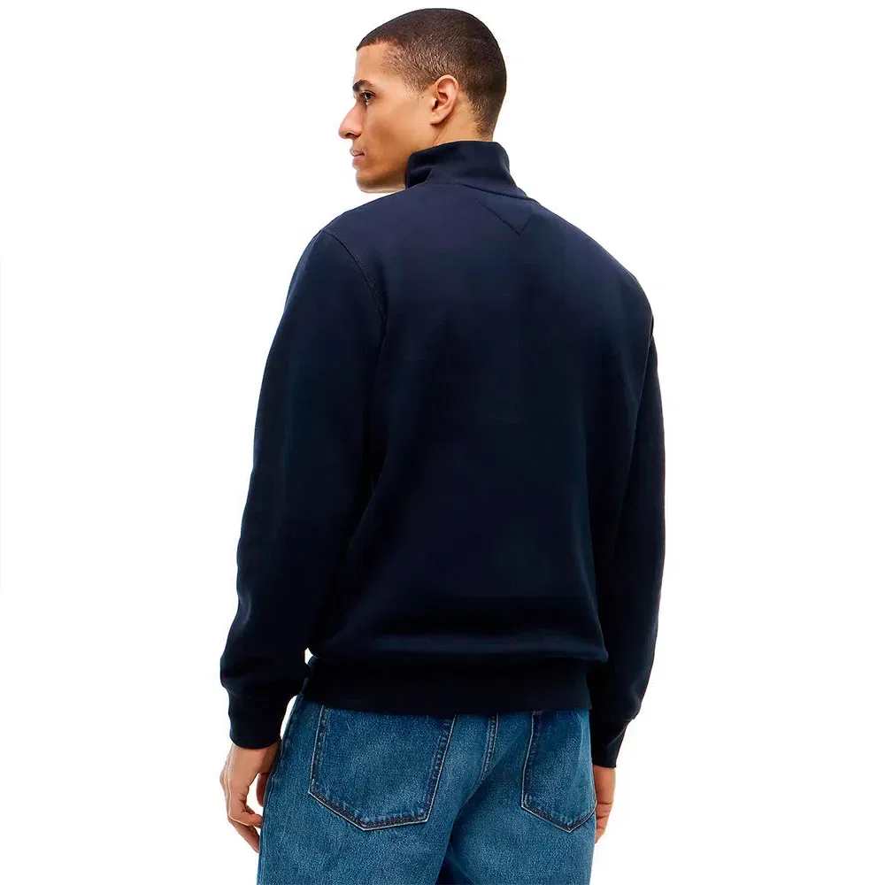 Мужской свитшот с полузастежкой-молнией Essential Tommy hilfiger, Blue — фото 2