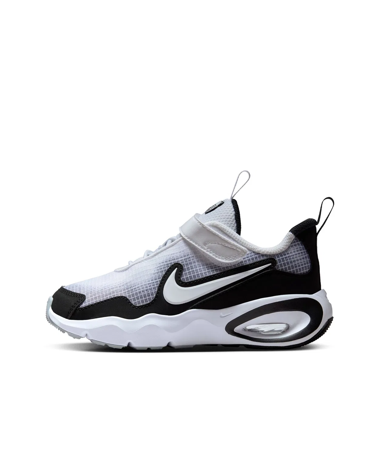 Детские кроссовки с воздушной подошвой Air Max Nova PS NIKE, White/Black