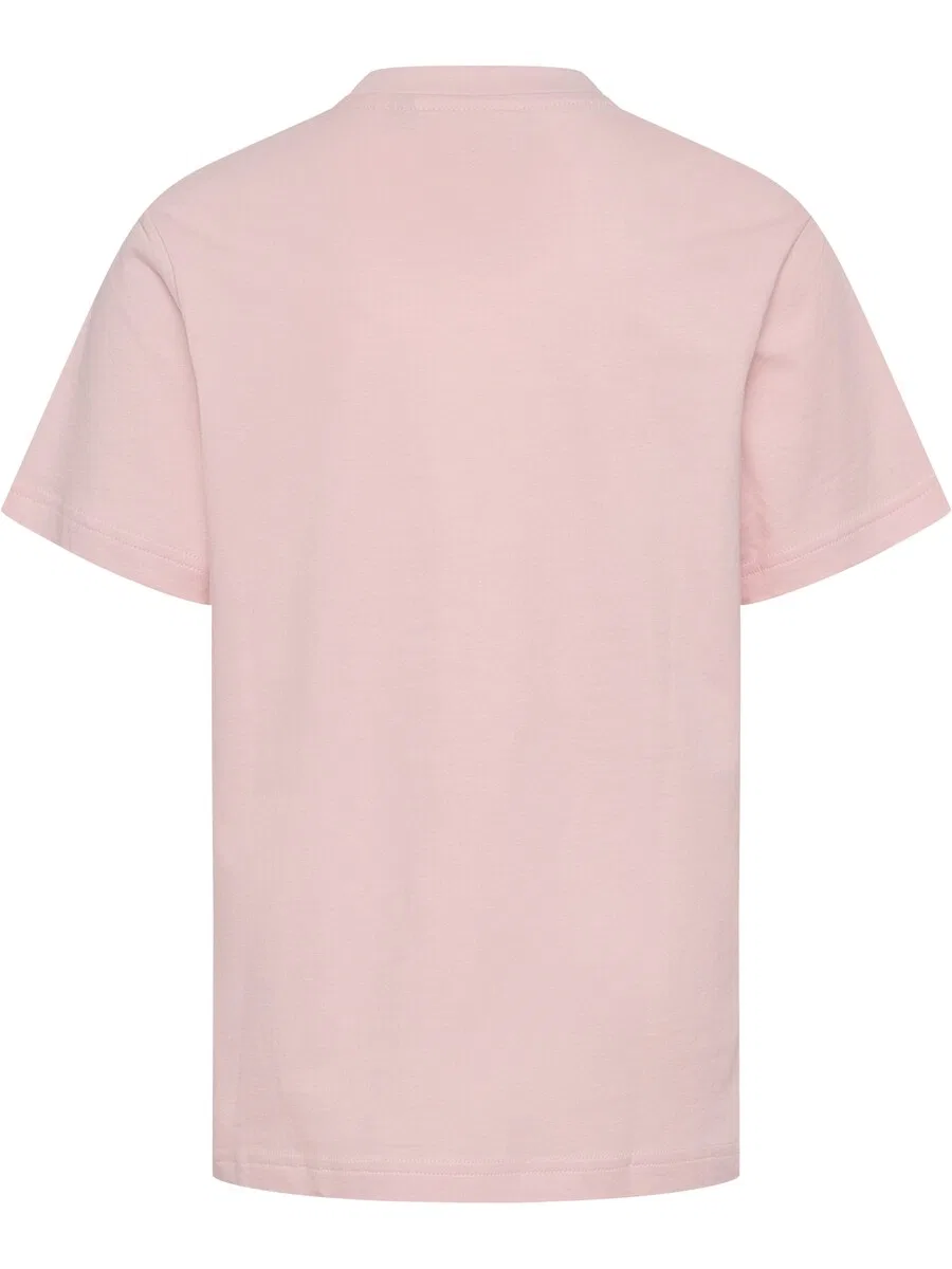 Футболка Hummel Performance Shirt пастельно-розового цвета — фото 2