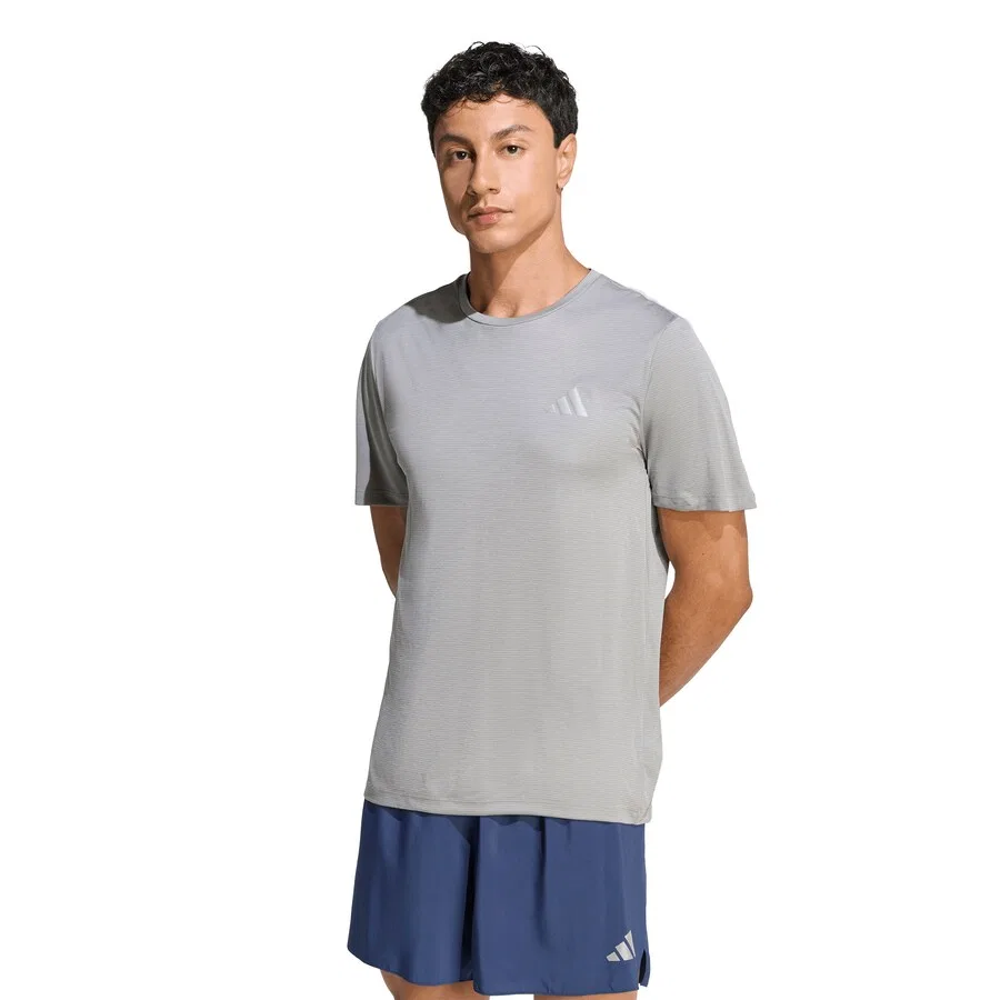 Спортивная футболка ADIDAS PERFORMANCE Performance Shirt 'Adi365 Essentials' серого цвета — фото 2
