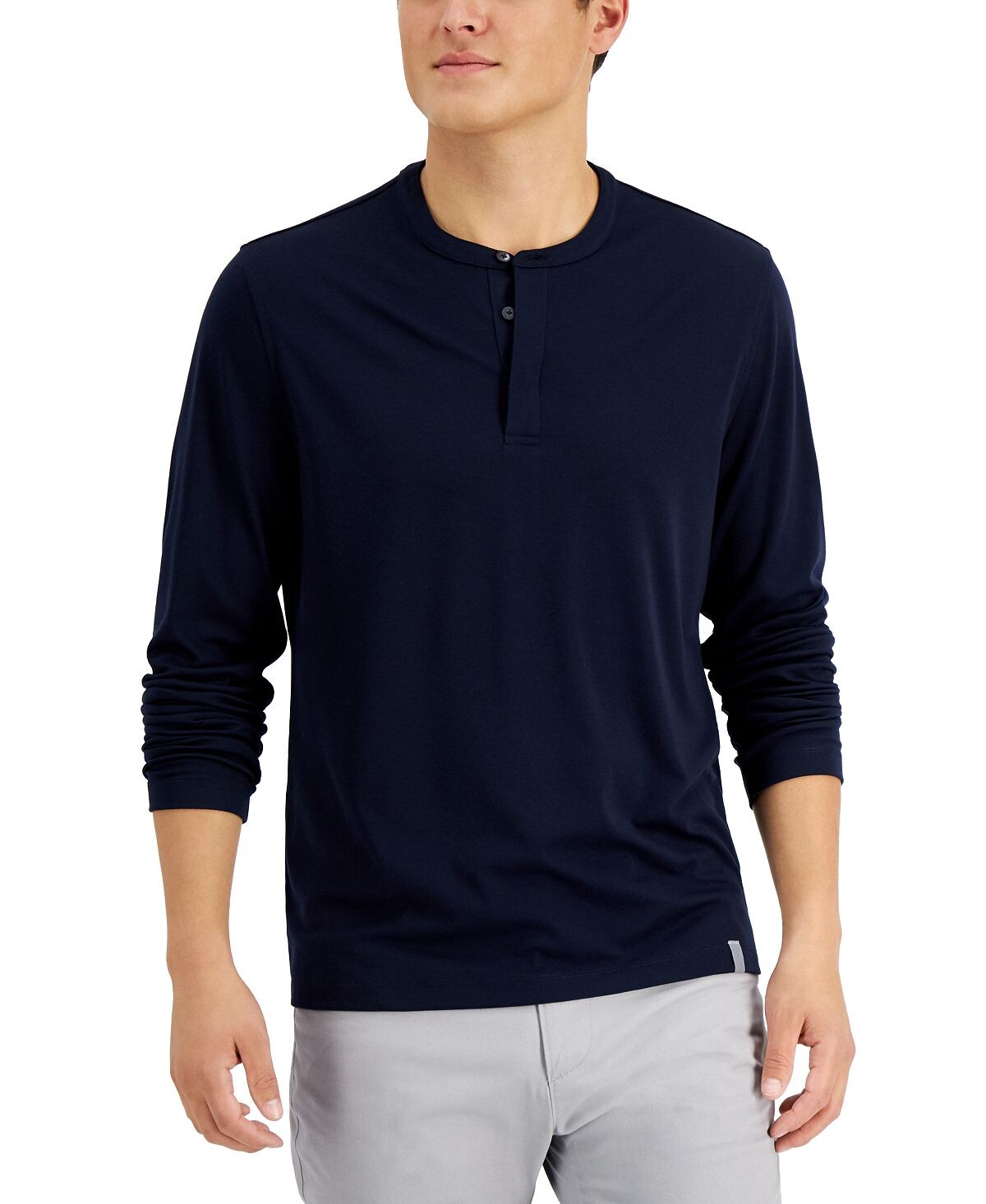 

Мужские кроссовки alfatech solid henley, созданные для macy's Alfani, темно-синий