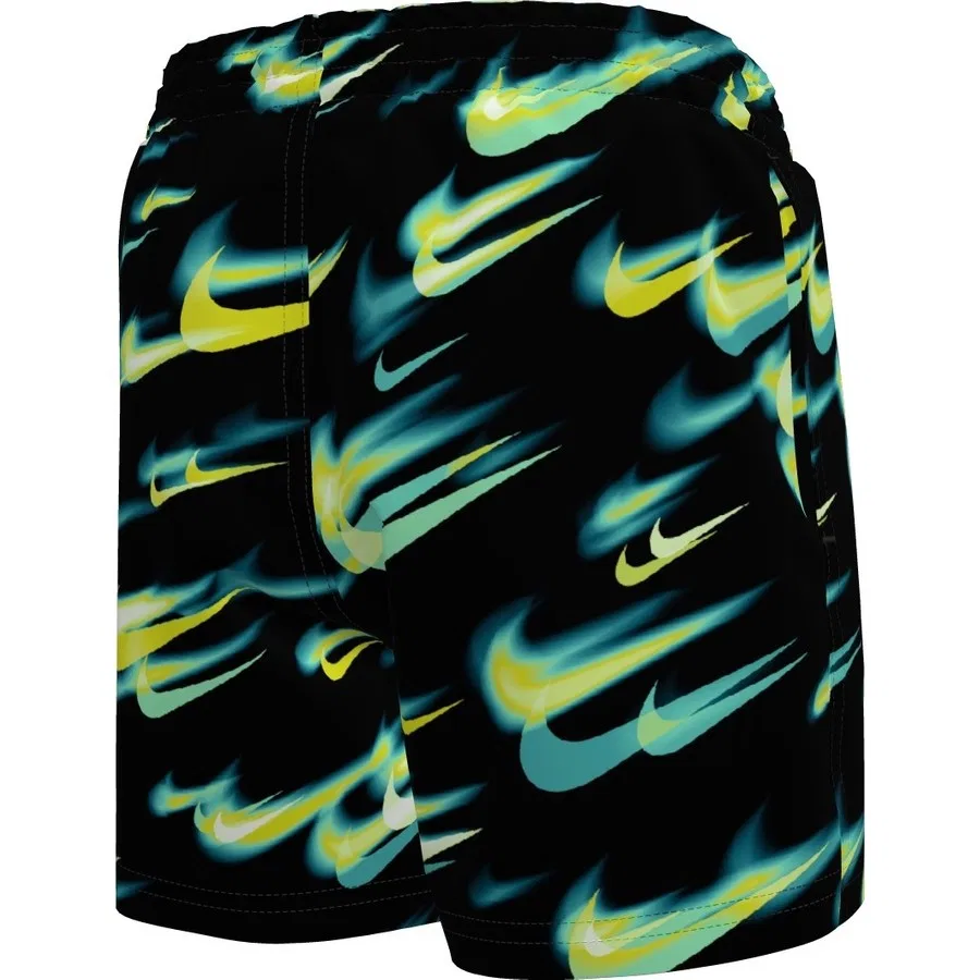 Плавки-шорты Nike Swim Breaker Asteroid Aop, Неоновый зеленый — фото 3