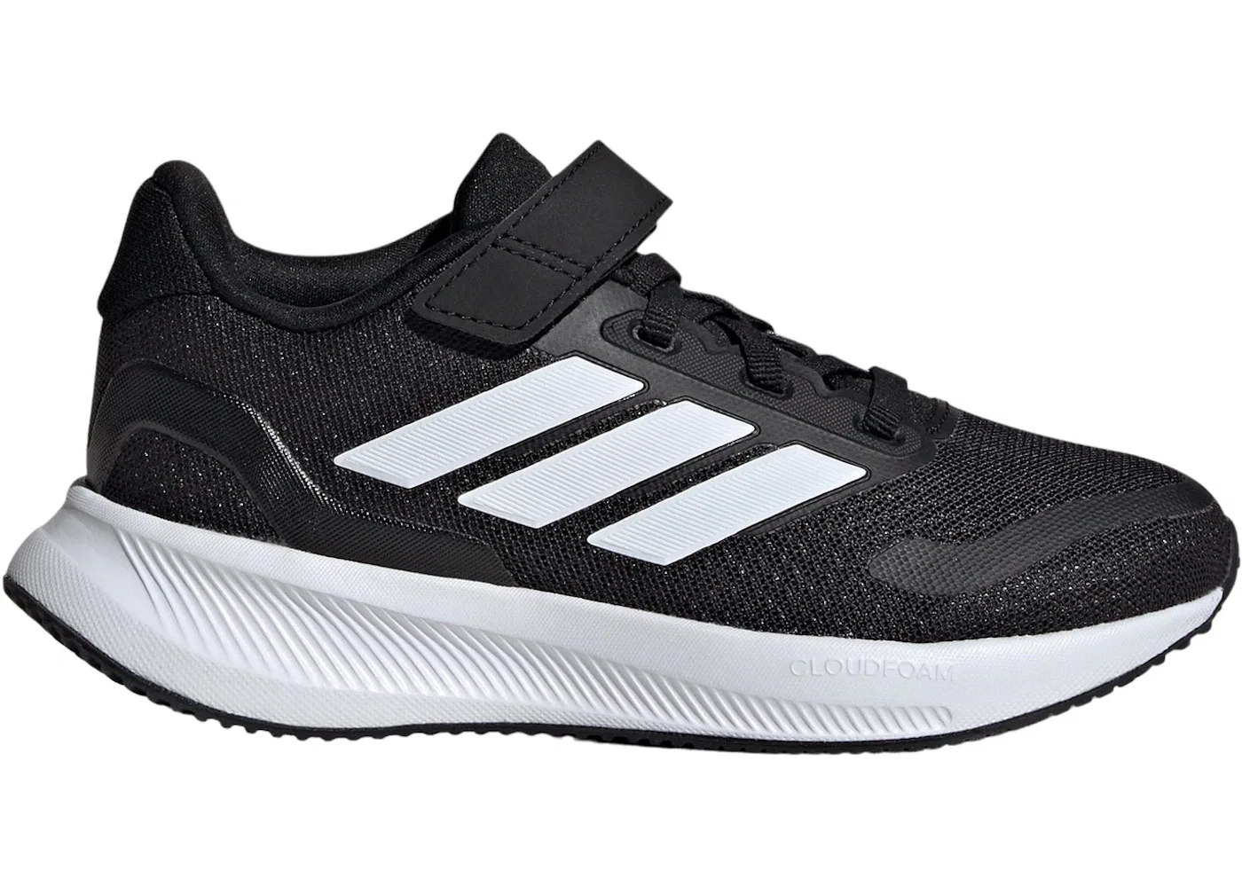 Детские кроссовки для мальчиков с закрытой пяткой Adidas Runfalcon 5 Adidas, Core Black/Cloud White/Cloud White
