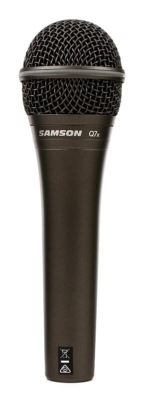 

Динамический микрофон Samson Q7X Dynamic Supercardioid Handheld Microphone