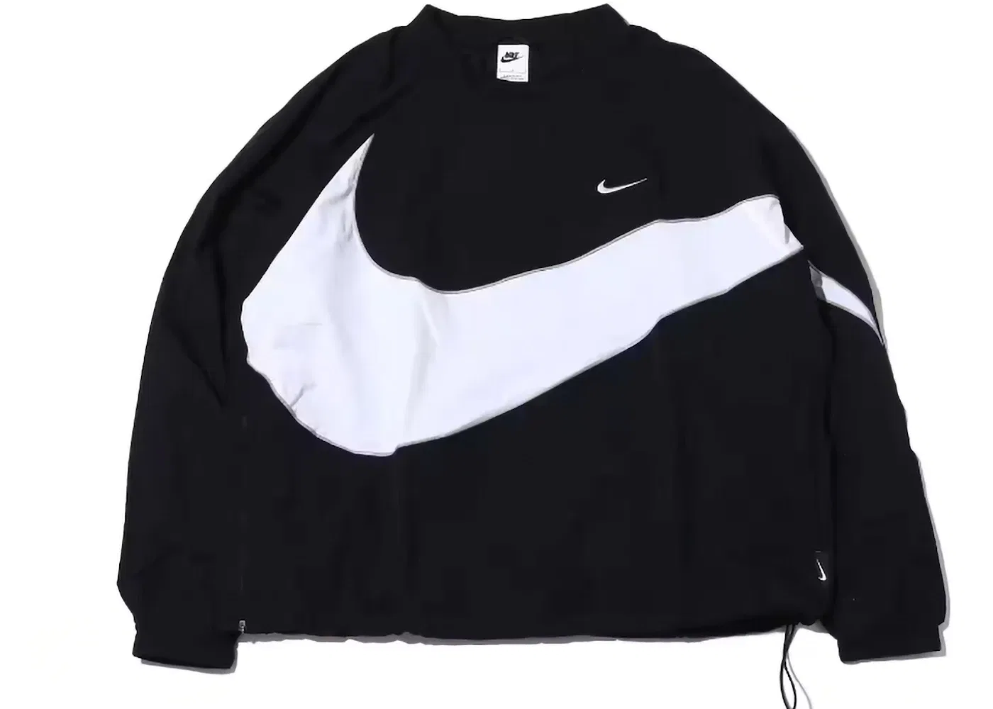 Мужская куртка с принтом Nike Sportswear Big Swoosh Woven Jacket, Black/White