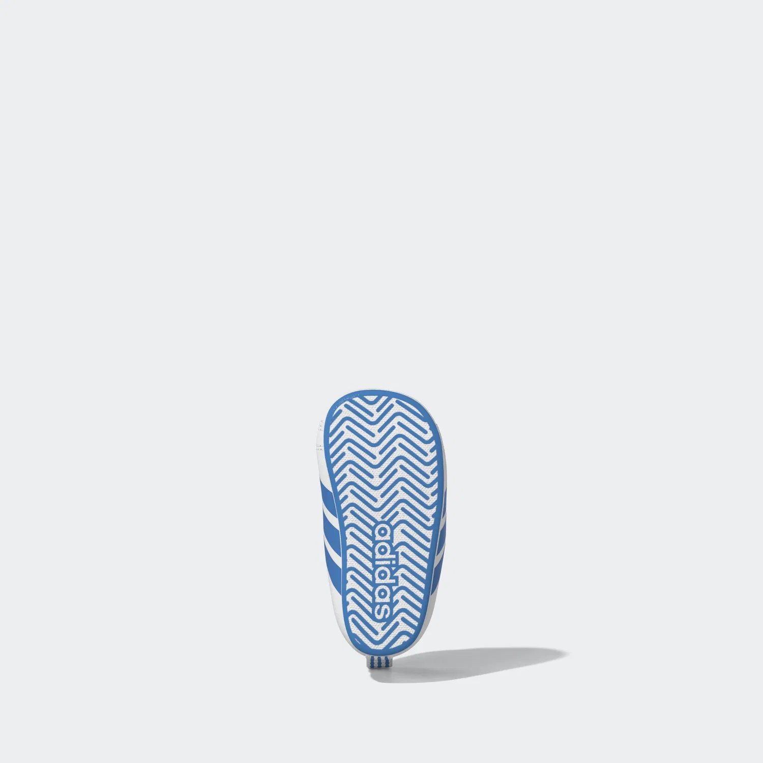 Детские кроссовки для ползания Grand Court Adidas Sportswear, Cloud White/Lucid Ray Blue/Aurora Onix — фото 4