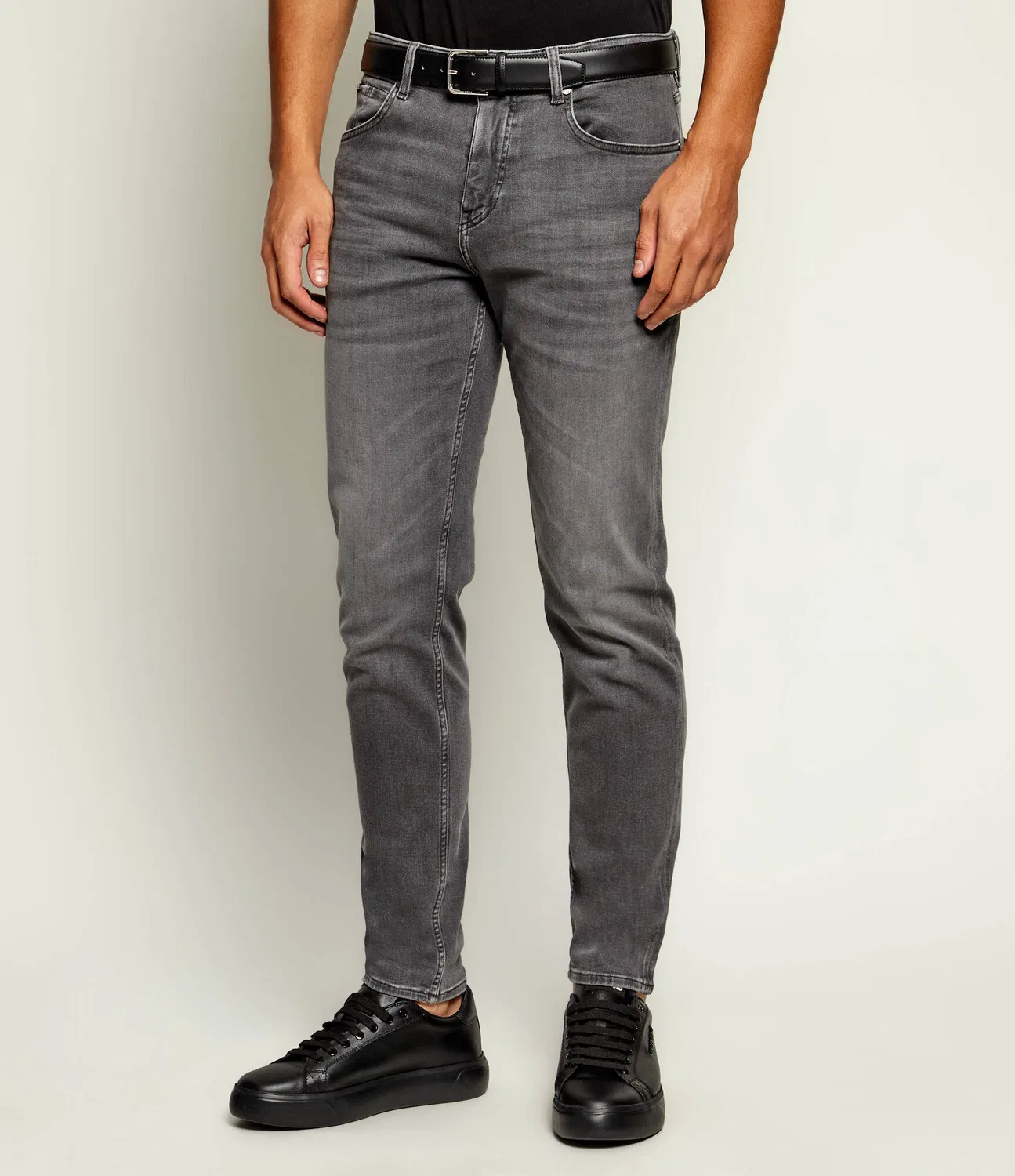 Джинсы regular fit H-Re.Maine Boss, Grigio