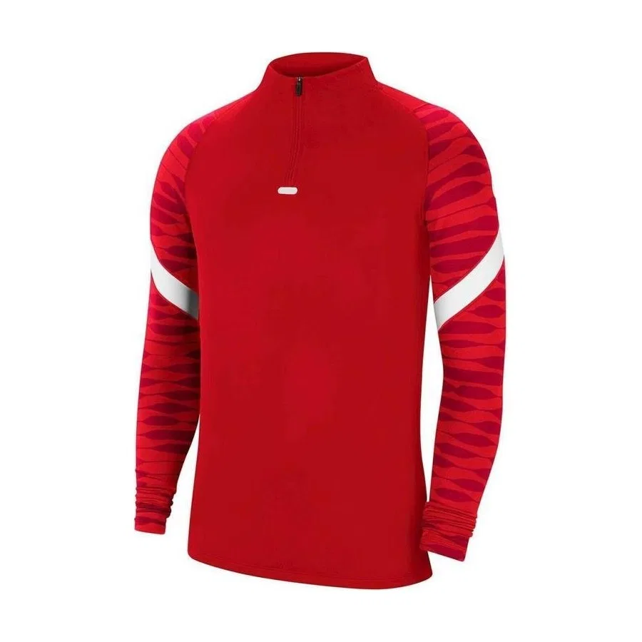 Мужская тренировочная куртка с капюшоном Nike Dri-FIT Strike21 Drill Top, Красный