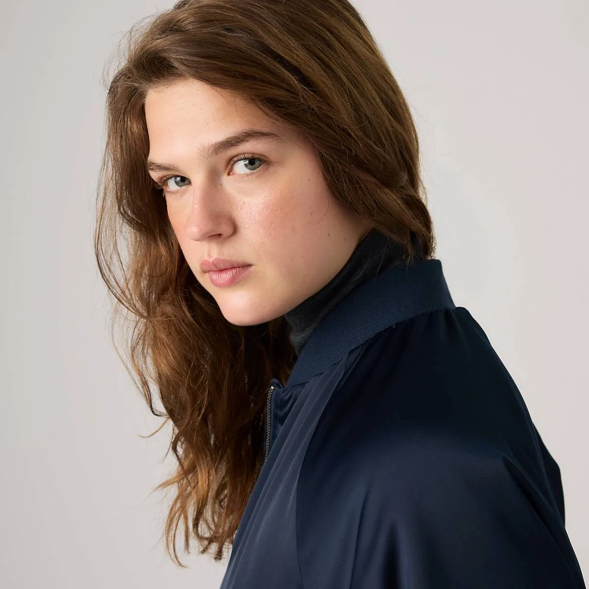 Модная куртка-бомбер Ruth Levi's, Navy Blazer - Blue — фото 2