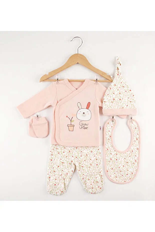 Детский комплект одежды для новорожденных хлопковый Mother Love, Flower Pattern