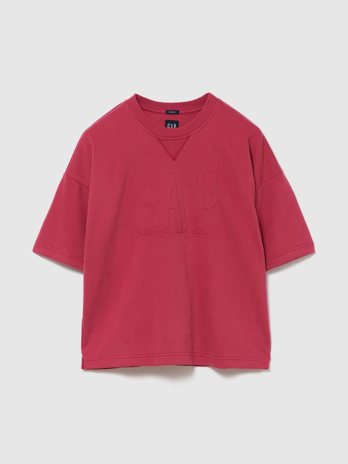Свитшот оверсайз с логотипом Gap, Red