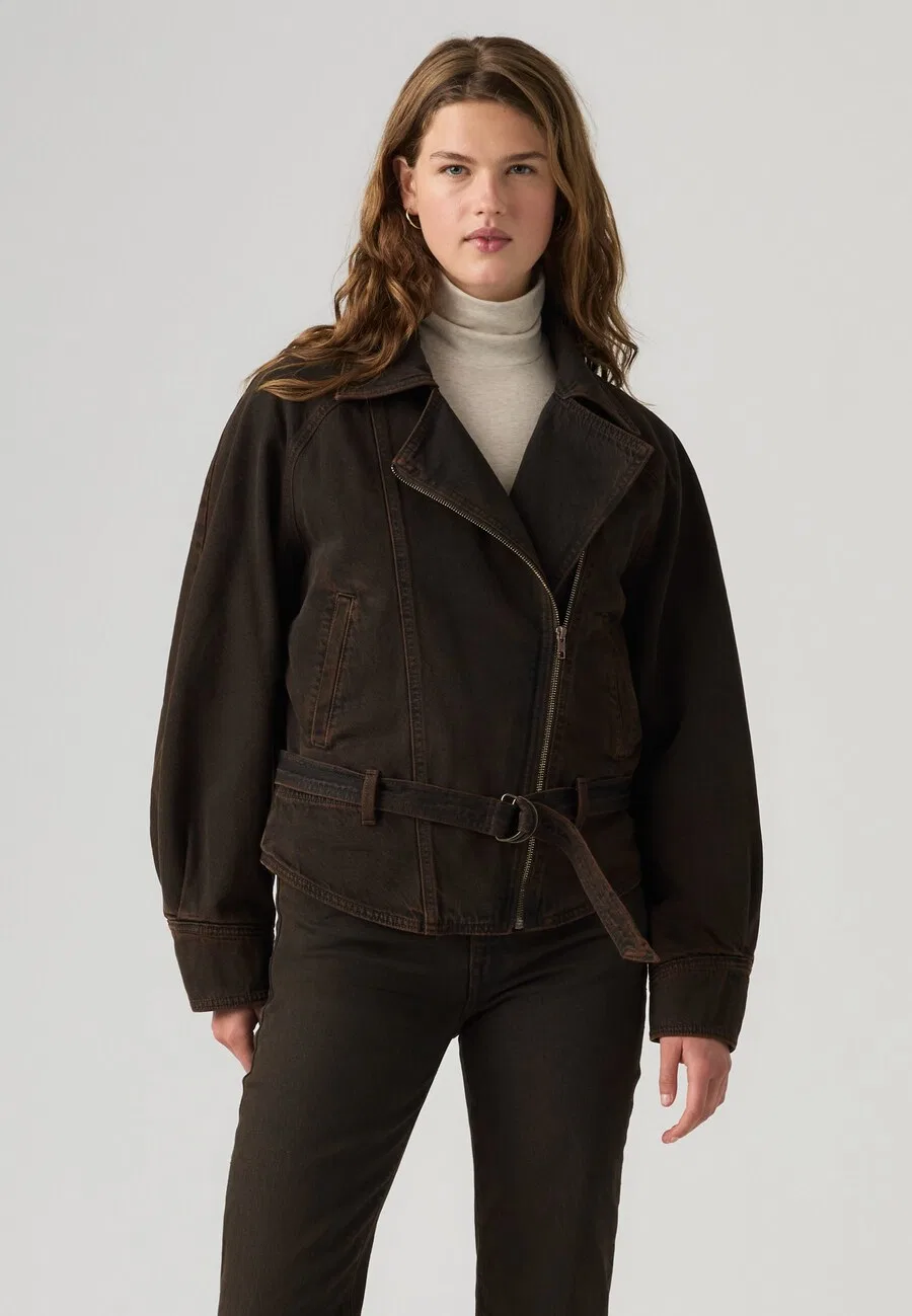Куртка LEVI'S Between-Season Jacket '80s Bomber' темно-коричневого цвета — фото 2