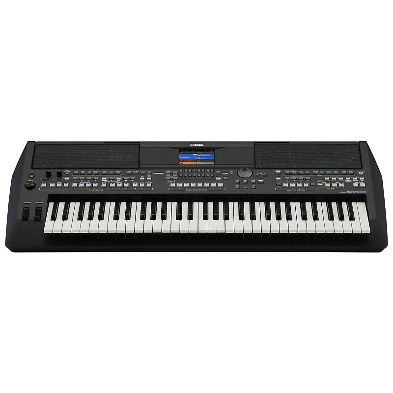 

Yamaha PSR-SX600 61-клавишный аранжировщик для рабочей станции Клавиатура