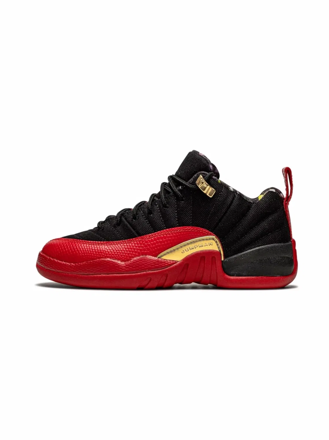 Кроссовки Air Jordan 12 Retro Low SE, черный — фото 4