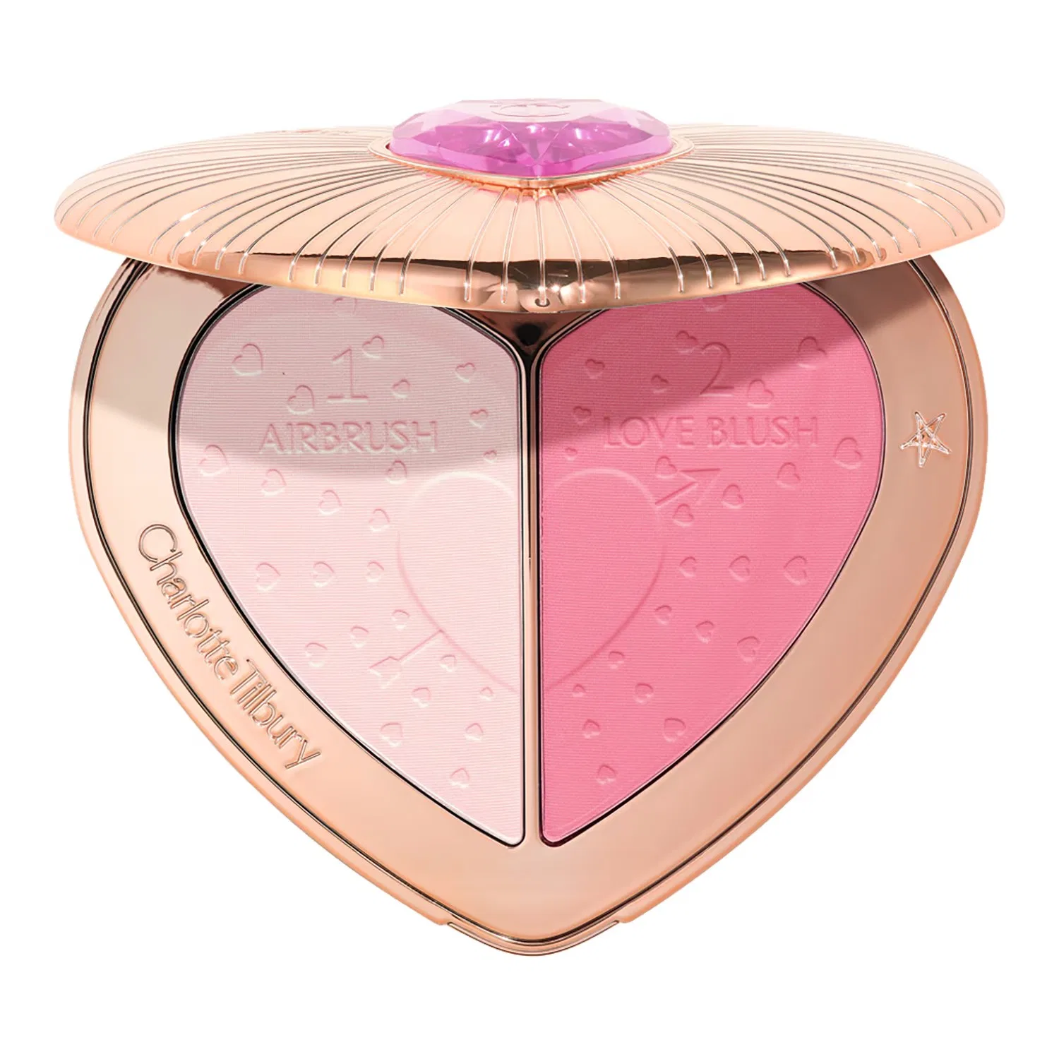 Палитра для лица с пудрой и румянами, 13 г, CHARLOTTE TILBURY, Pillow Talk Flawless Pink
