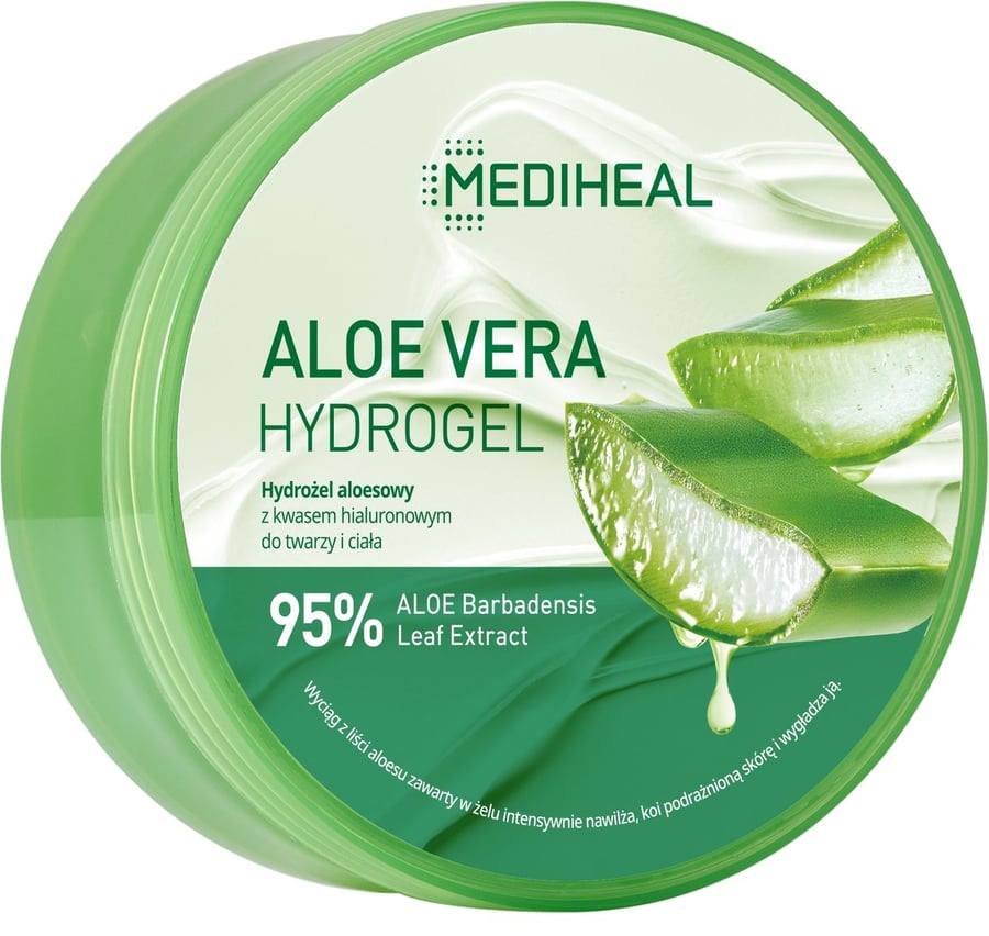 Сыворотка Mediheal — ALOE ГИДРОГЕЛЬ ДЛЯ ЛИЦА И ТЕЛА АЛОЭ Inna marka, 300 г — фото 2