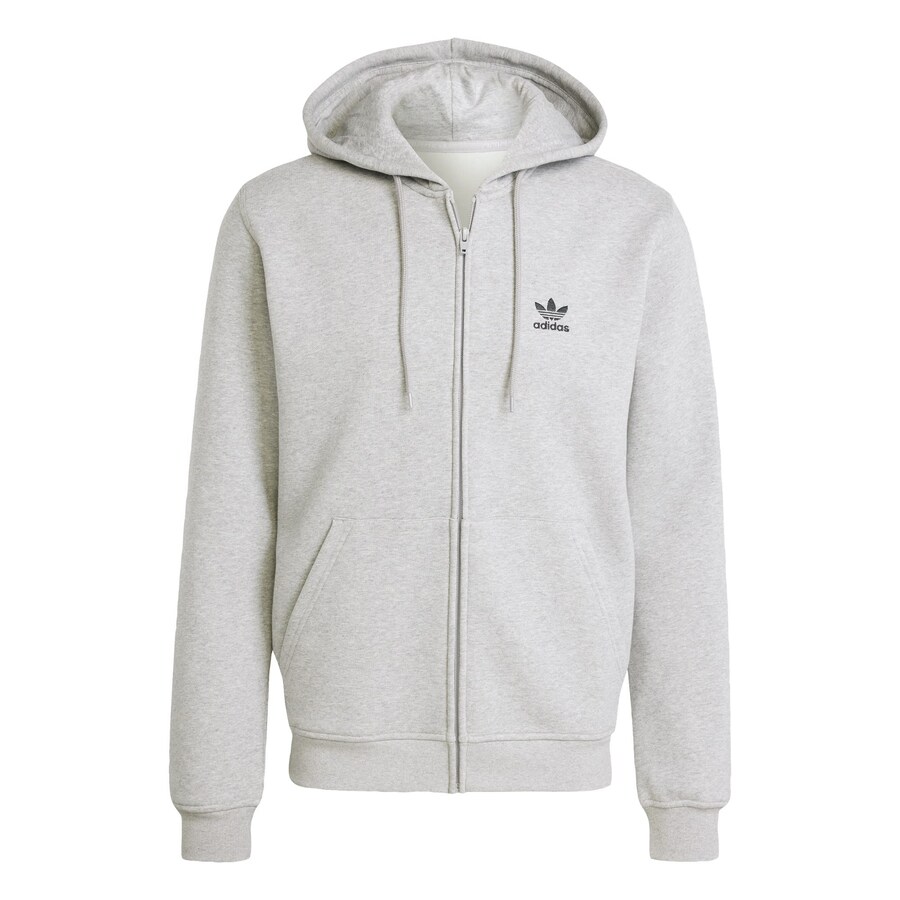 

Худи с капюшоном на молнии ADIDAS ORIGINALS Trefoil Essentials, mottled grey