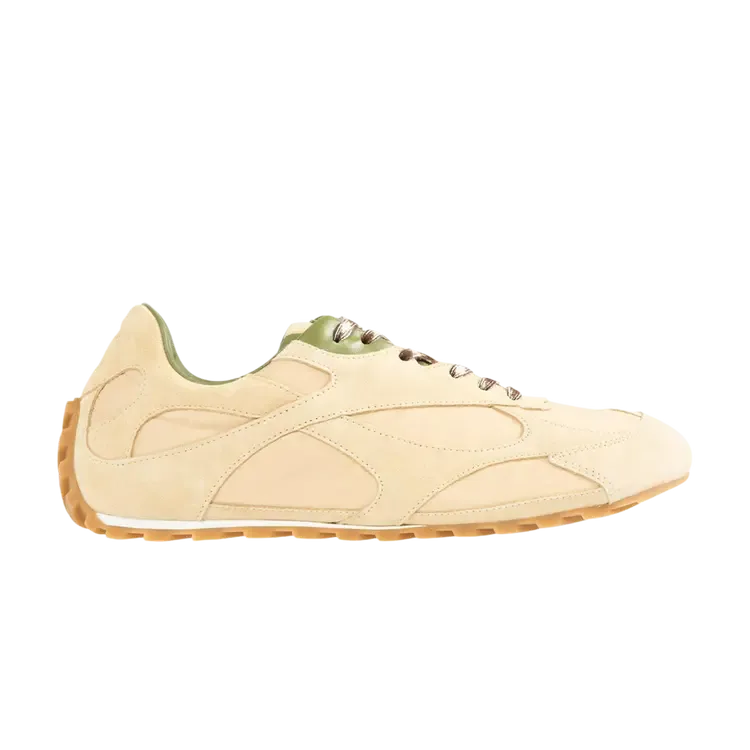 Кроссовки Bottega Veneta Orbit Flash 'Tufo Matcha', зеленый