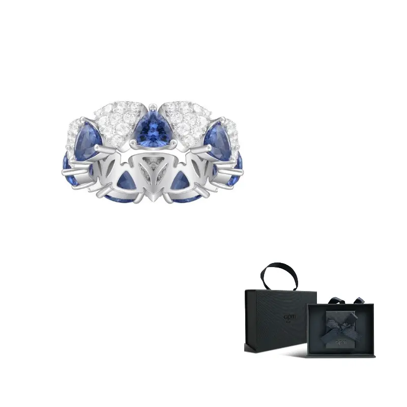 

Apm Monaco Кольцо из серебра 925 пробы с кубическим цирконием, женские, серебряный