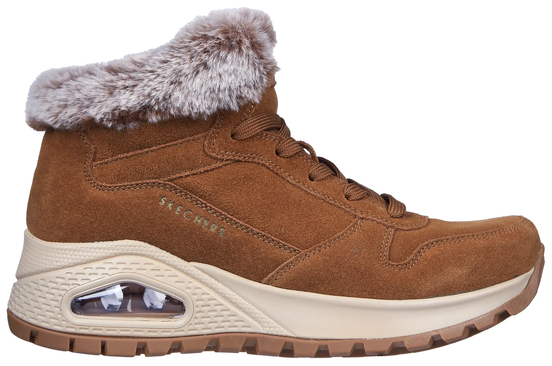 Зимние ботинки Skechers с водоотталкивающими свойствами, коричневый — фото 3