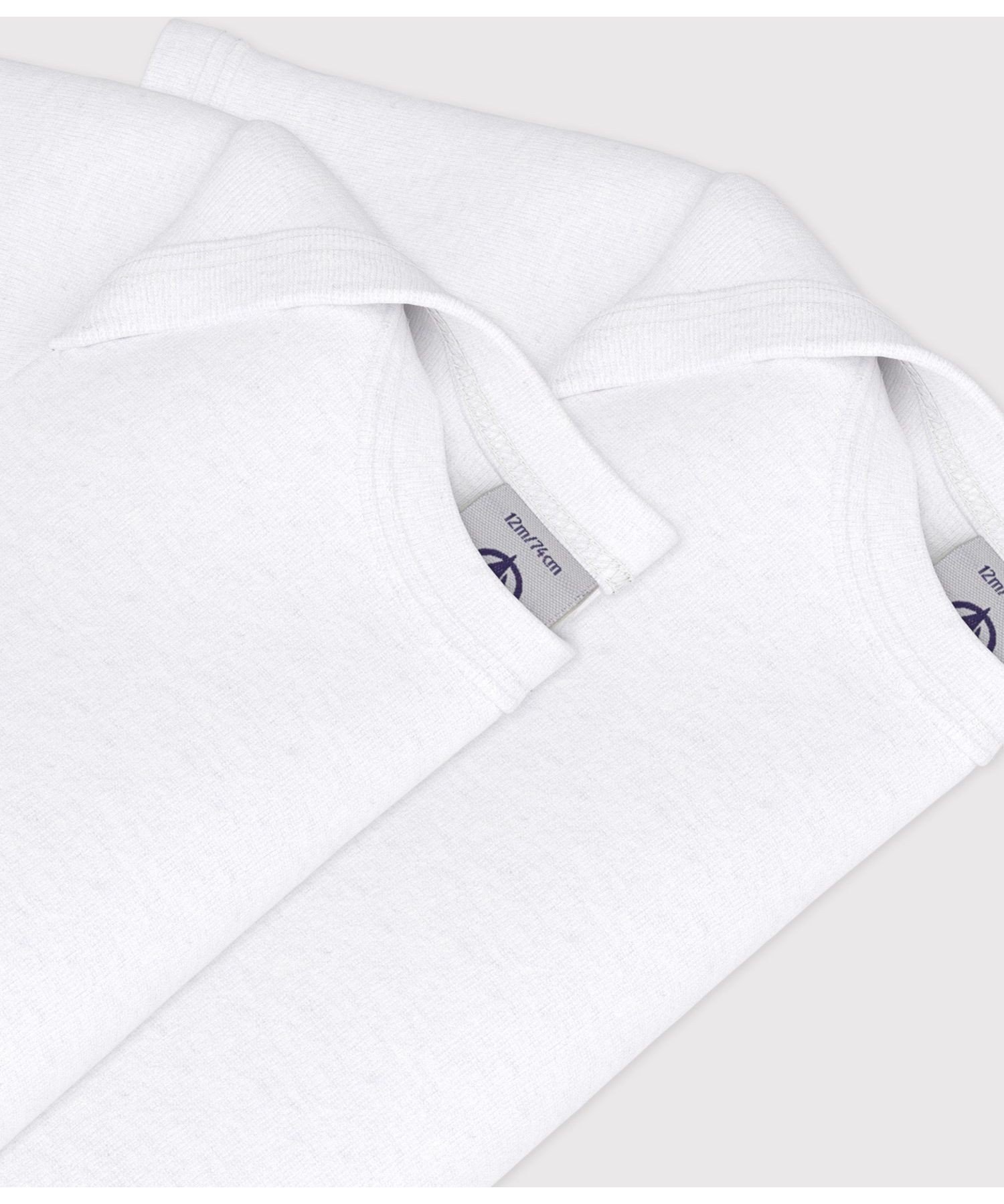 Комплект из 2 боди с короткими рукавами PETIT BATEAU, Color 1 — фото 3