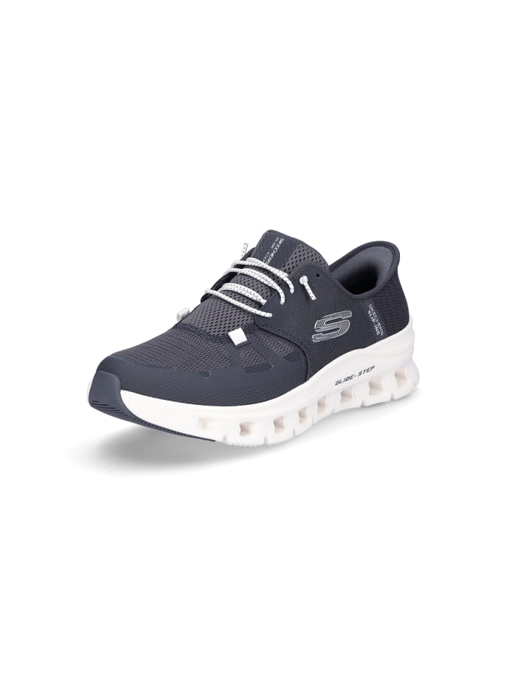 

Кроссовки на шнуровке Skechers, темно-синий