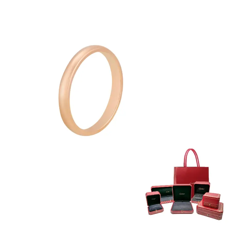 

Кольцо из розового золота 585 пробы Unisex Rose Gold Cartier, розовое золото