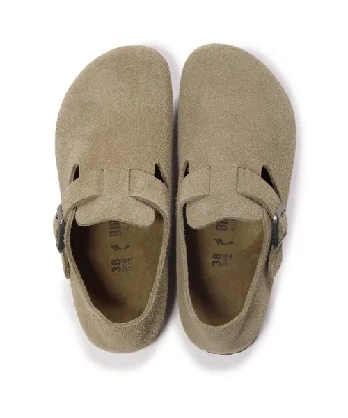 Мужские и женские сандалии Birkenstock London Suede — фото 4
