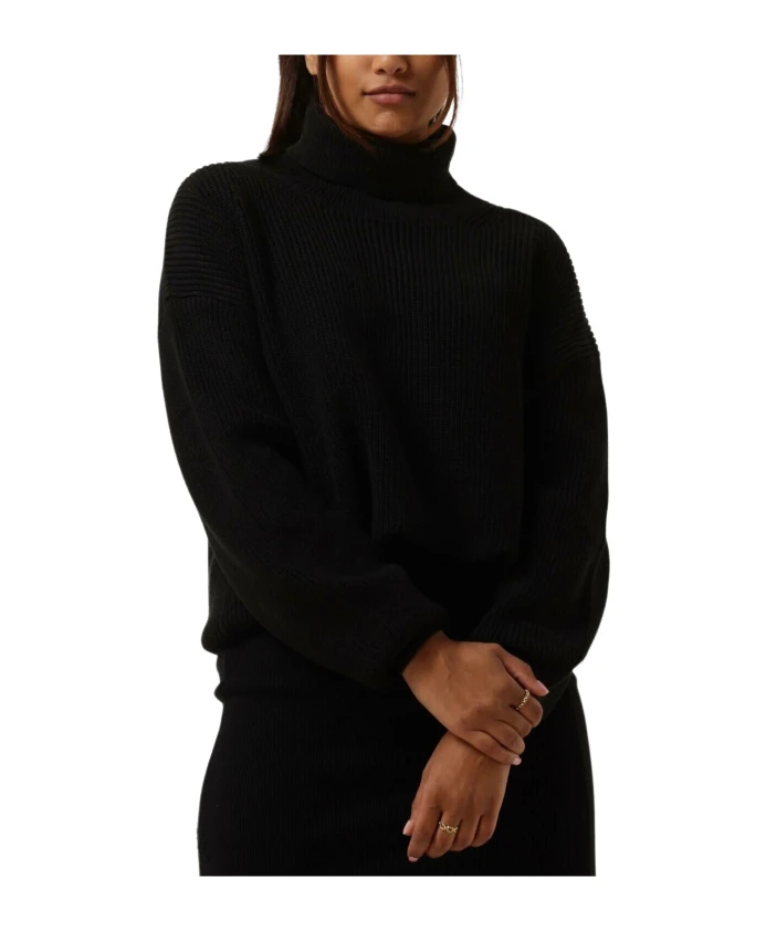 

Толстый свитер с высоким воротником Calvin Klein, черный