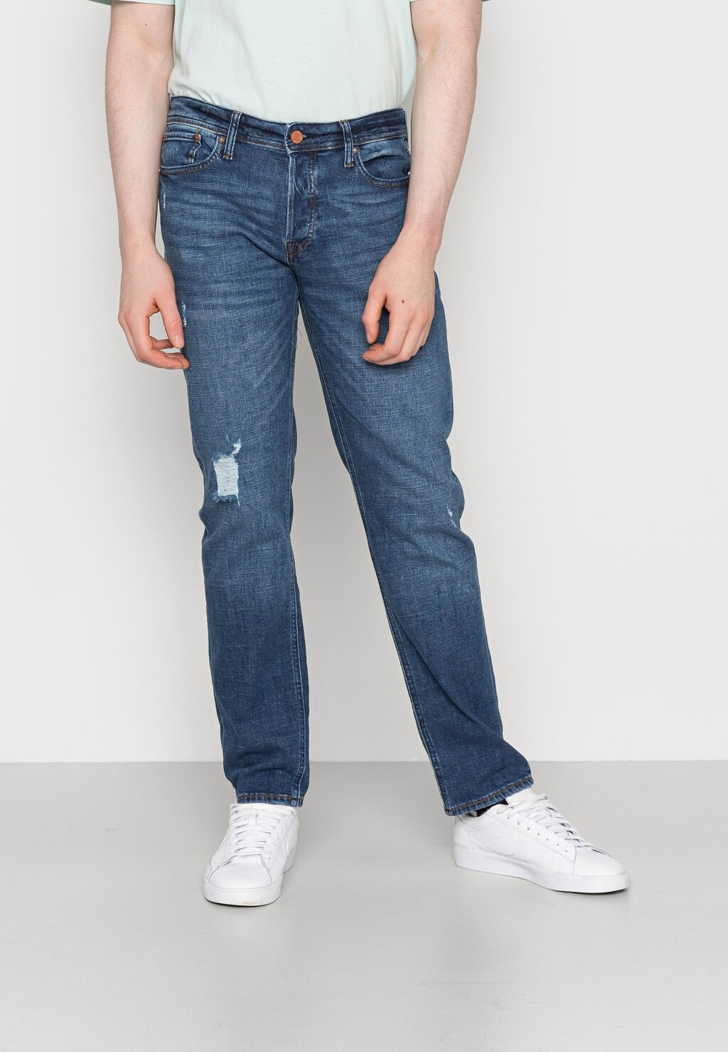 

Джинсы Baggy Jjimike Jjoriginal Jack & Jones, цвет blue denim