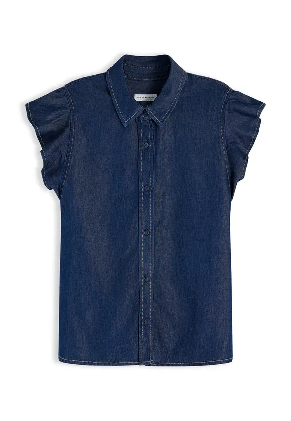 Блуза Tommy Hilfiger Volant, лен — фото 4