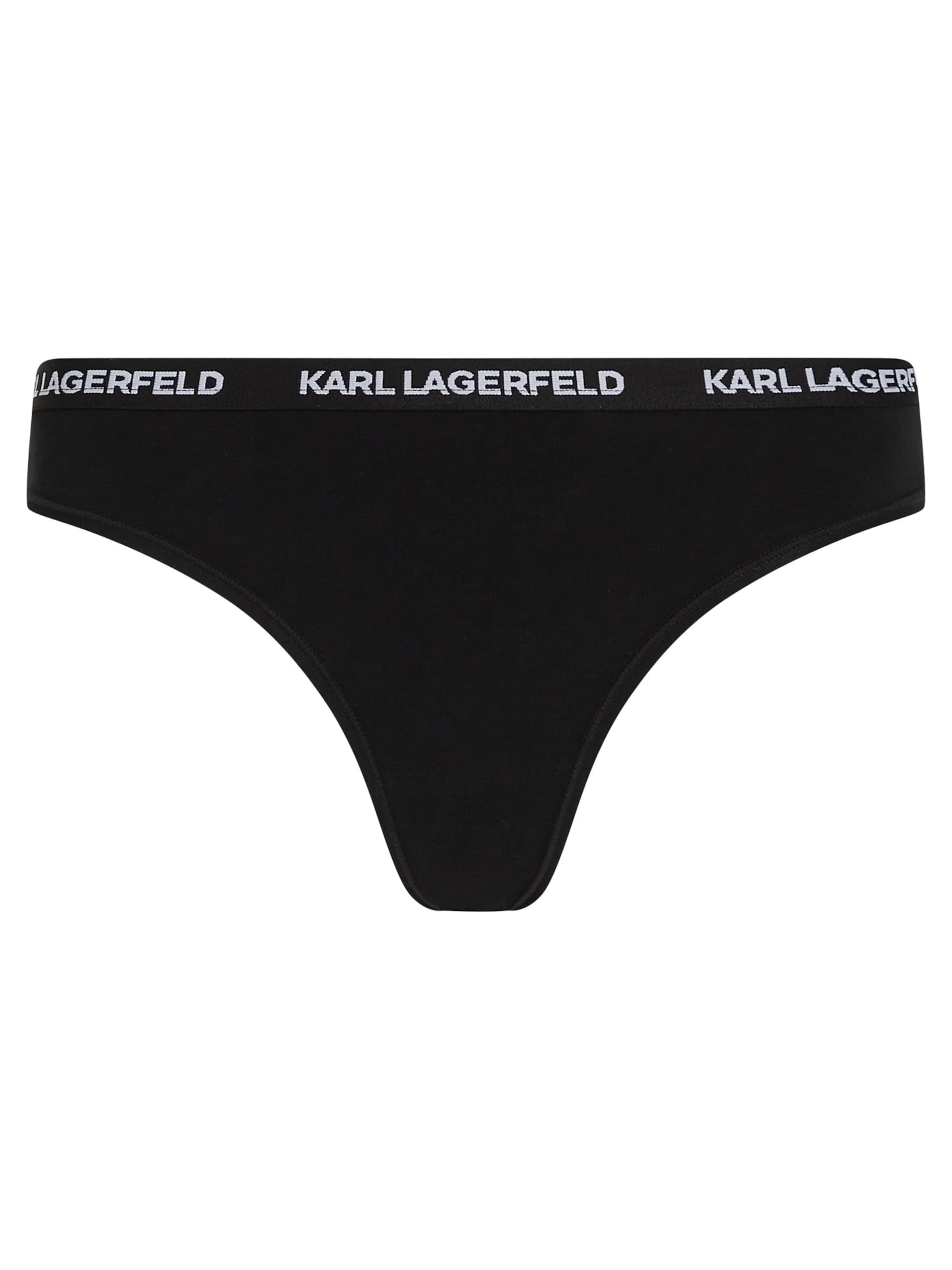 

Karl Lagerfeld Трусики в черном цвете