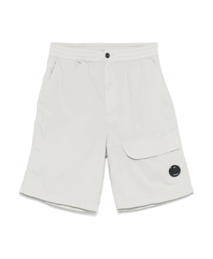 

Бежевые шорты с эластичным поясом C.P. Company, бежевый