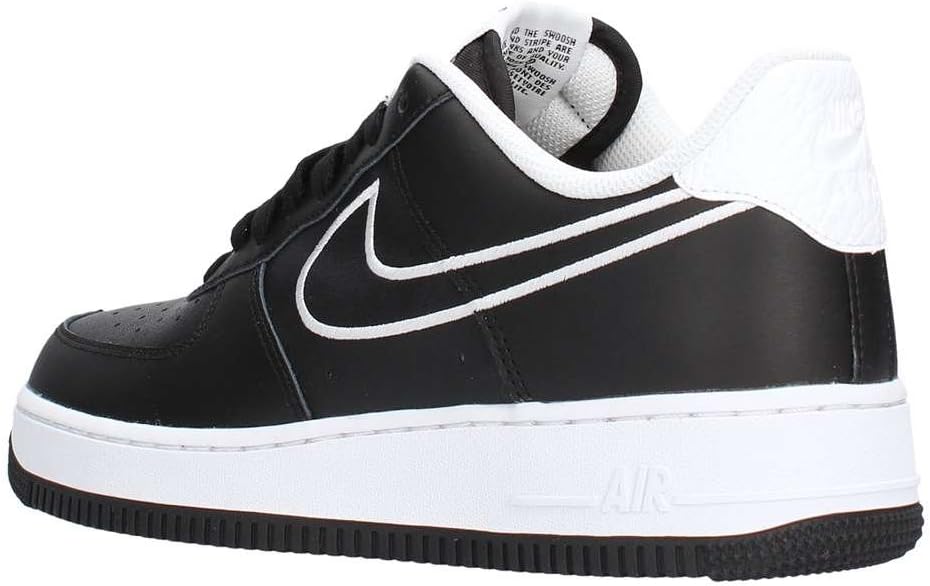 Кроссовки Nike Air Force 1, белый/черный — фото 2