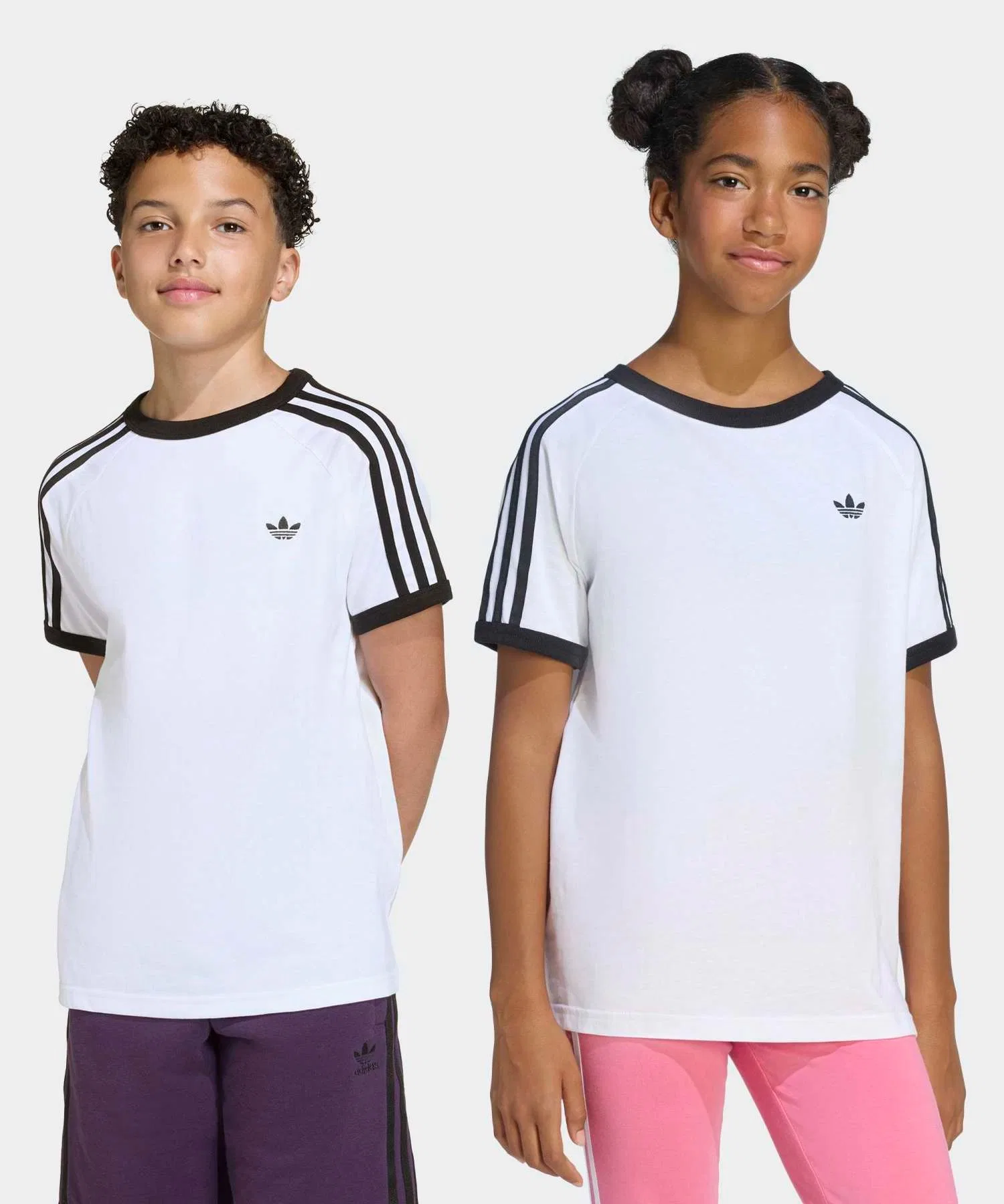 Детская футболка adidas 3 STRIPES TEE белая