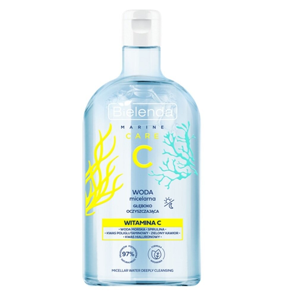 

Bielenda, C MARINE CARE, Мицеллярная вода - глубоко очищающая, 400 мл