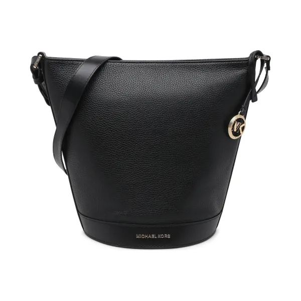

Кожаная сумка через плечо Michael Kors, черный