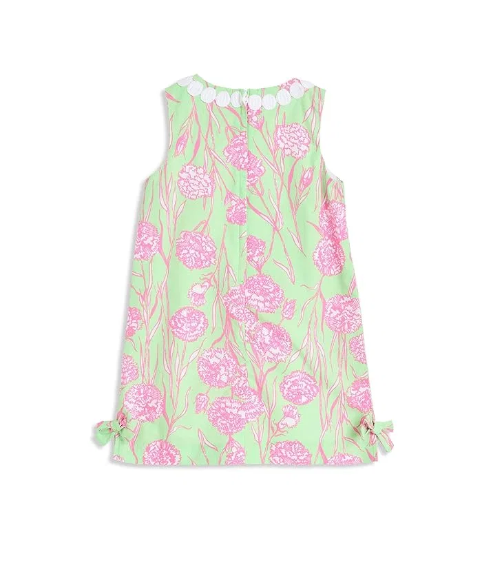 Платье с кружевом и бантами Lilly Pulitzer Kids, Pistachio Macaron Alina — фото 2