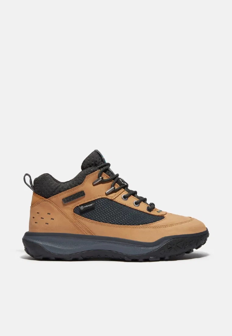 Мужские кроссовки TimberCush Motion 7 Mid, водонепроницаемые, Timberland, коричневый