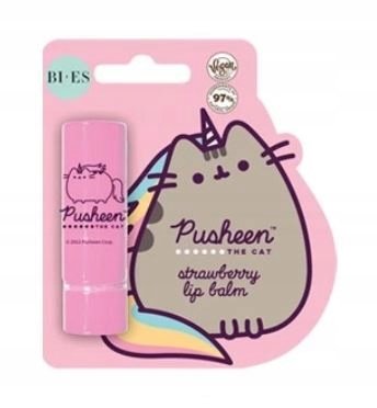 

Защитная губная помада Pusheen Strawberry с маслом ШИ