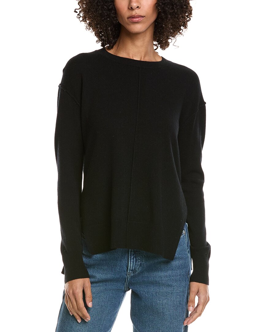 

Свитер InCashmere из смеси шерсти и кашемира с декоративным швом Incashmere, черный